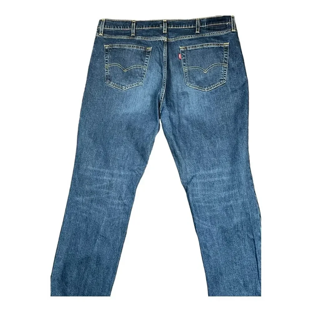 Men’s Levi’s 42x30 Straight Classic Blue Jeans Denim Utility Pants